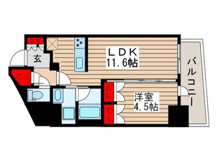 BLAU三ノ輪の物件間取画像